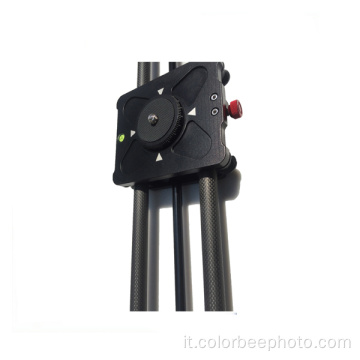 Carrello per fotocamera da 80/100/120 cm DSLR Slider in fibra di carbonio